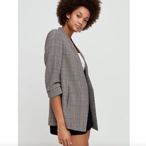 Aritzia Babaton Power Blazer - Check - 6